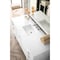 James Martin Vanities Addison 60in Single Vanity, Glossy White w/ 3 CM White Zeus Quartz Top E444-V60S-GW-3WZ - alternate 2